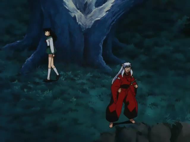 Otaku Gallery  / Anime e Manga / Inu-Yasha / Screen Shots / Episodi / 023 - La voce di Kagome e il bacio di Kikyo / 129.jpg